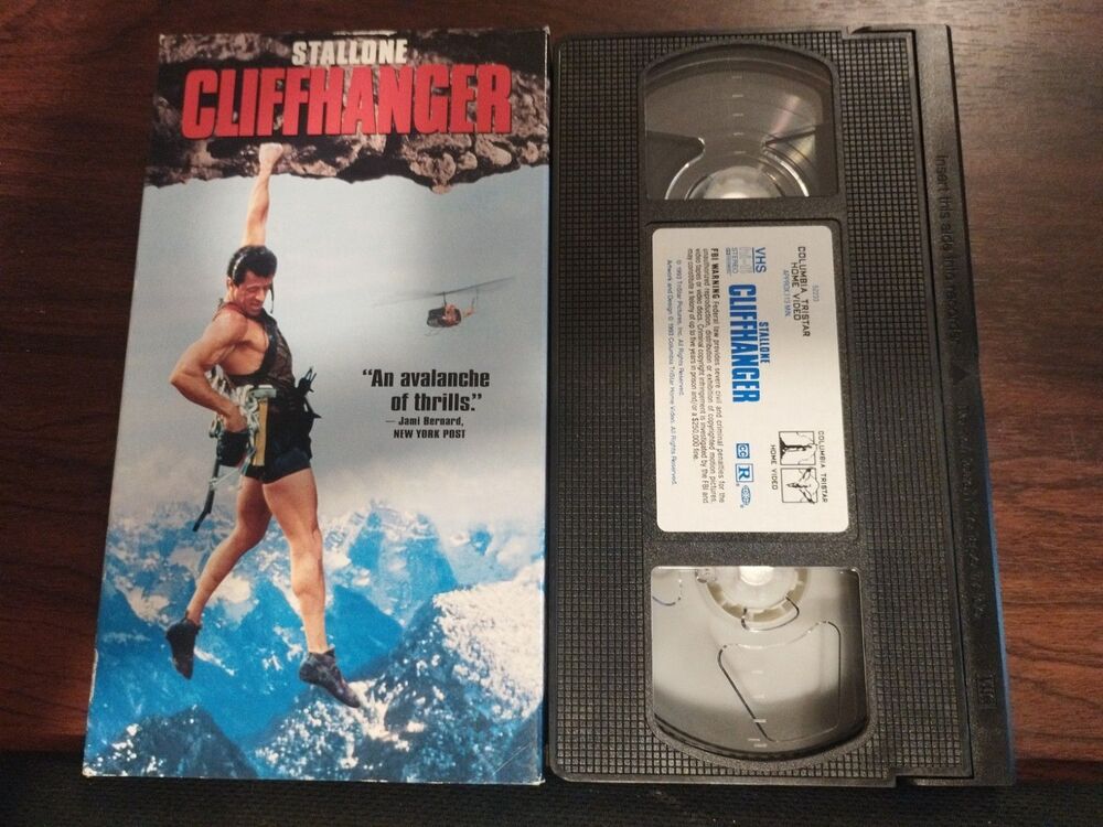 Cliffhanger (VHS, 1993) Sylvester Stallone